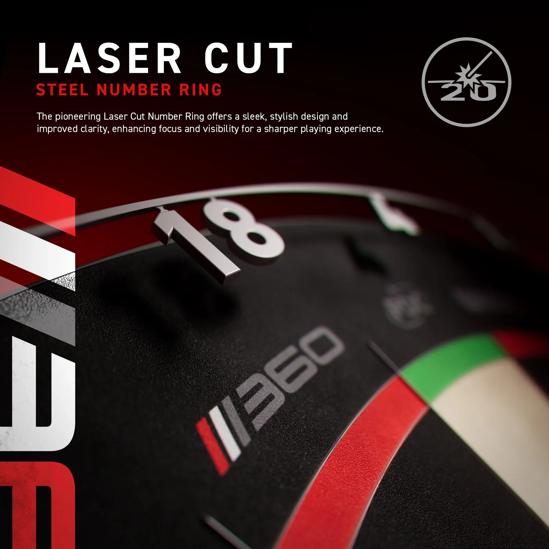 Blade 360 Triple Core Dartboard Official PDC Match Quality - Image 8