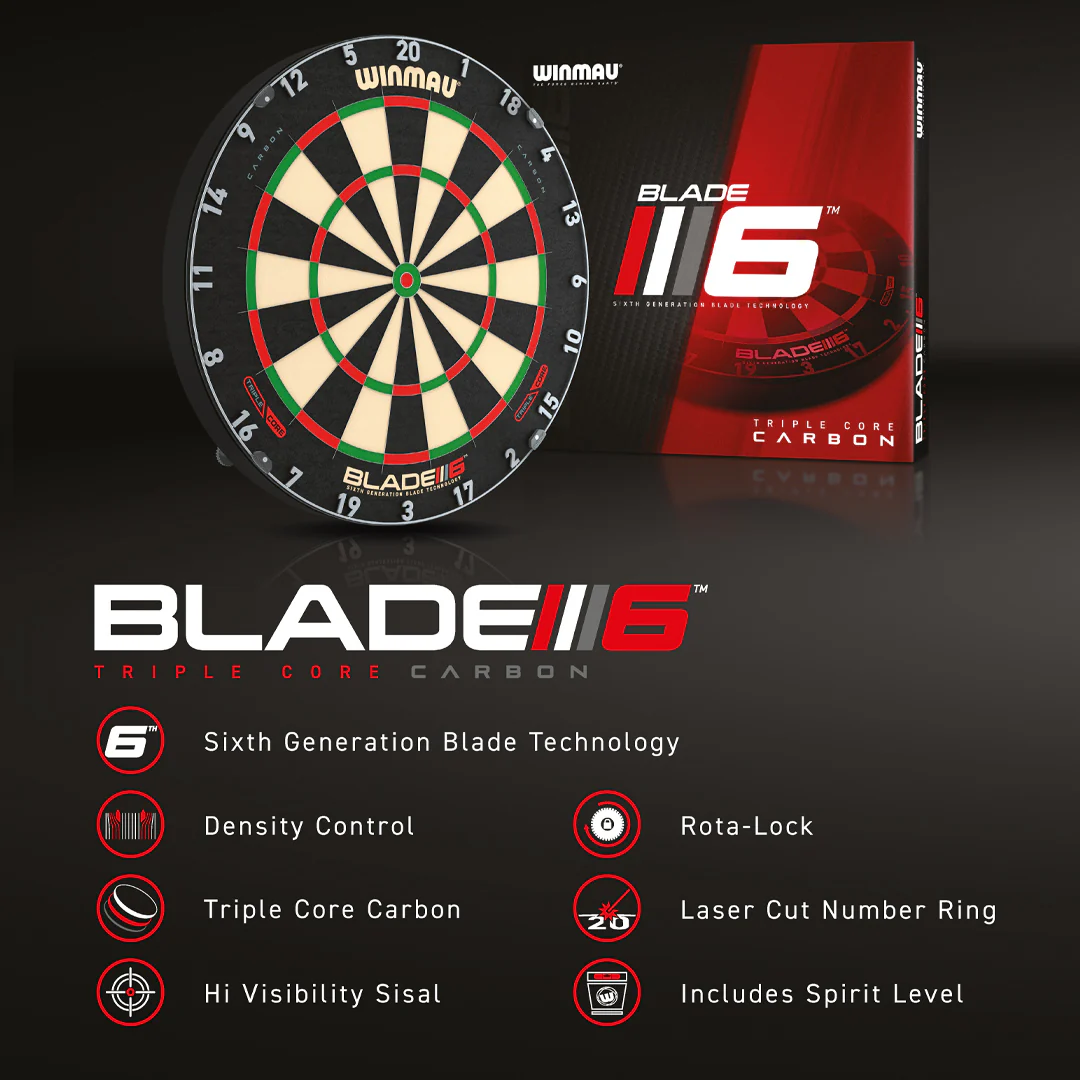 BLADE 6 TRIPLE CORE DARTBOARD - Image 8