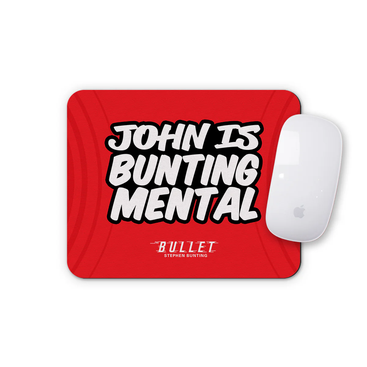 Custom Bunting Mental Mouse Pad - Image 2