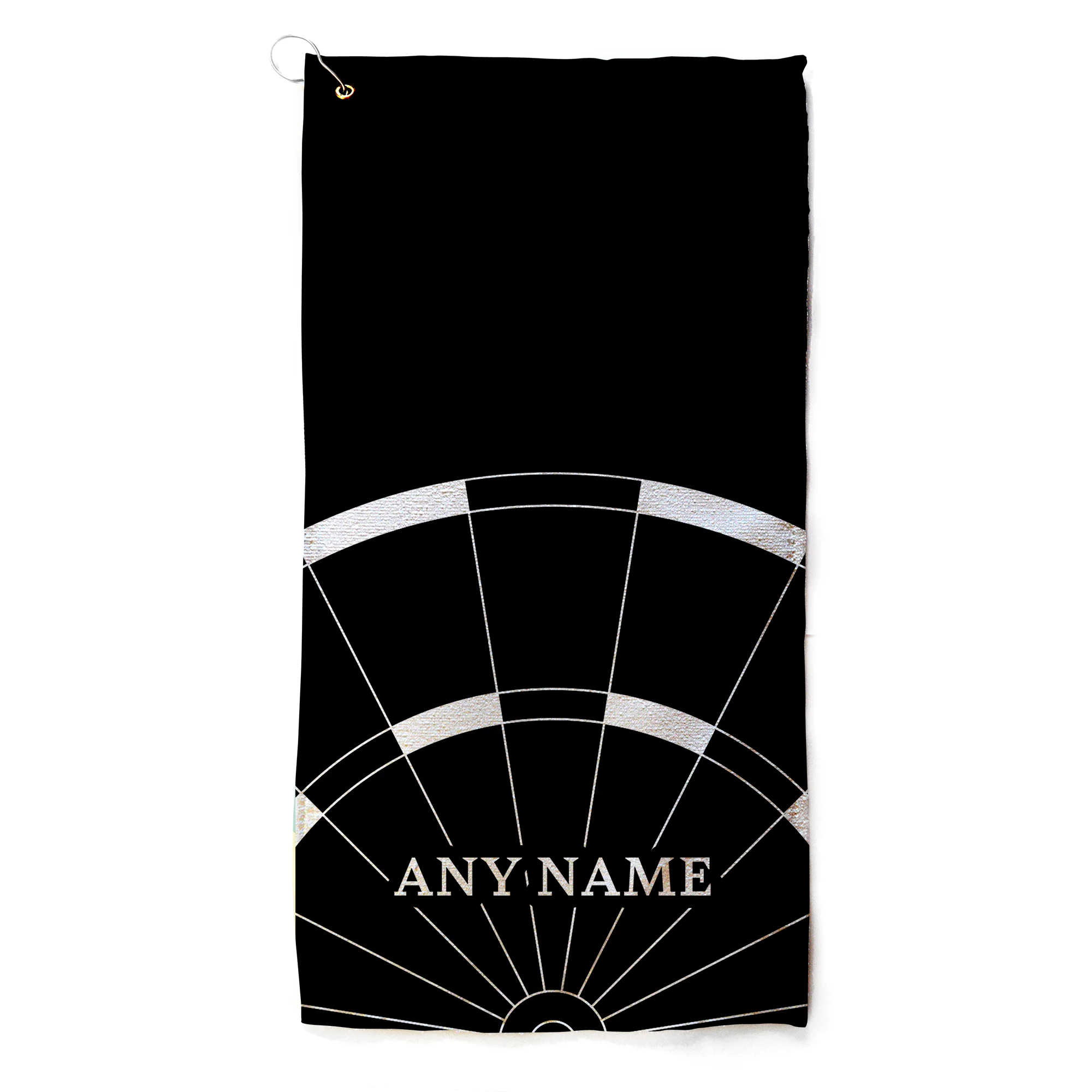 Personalised Dartboard Golf Towel