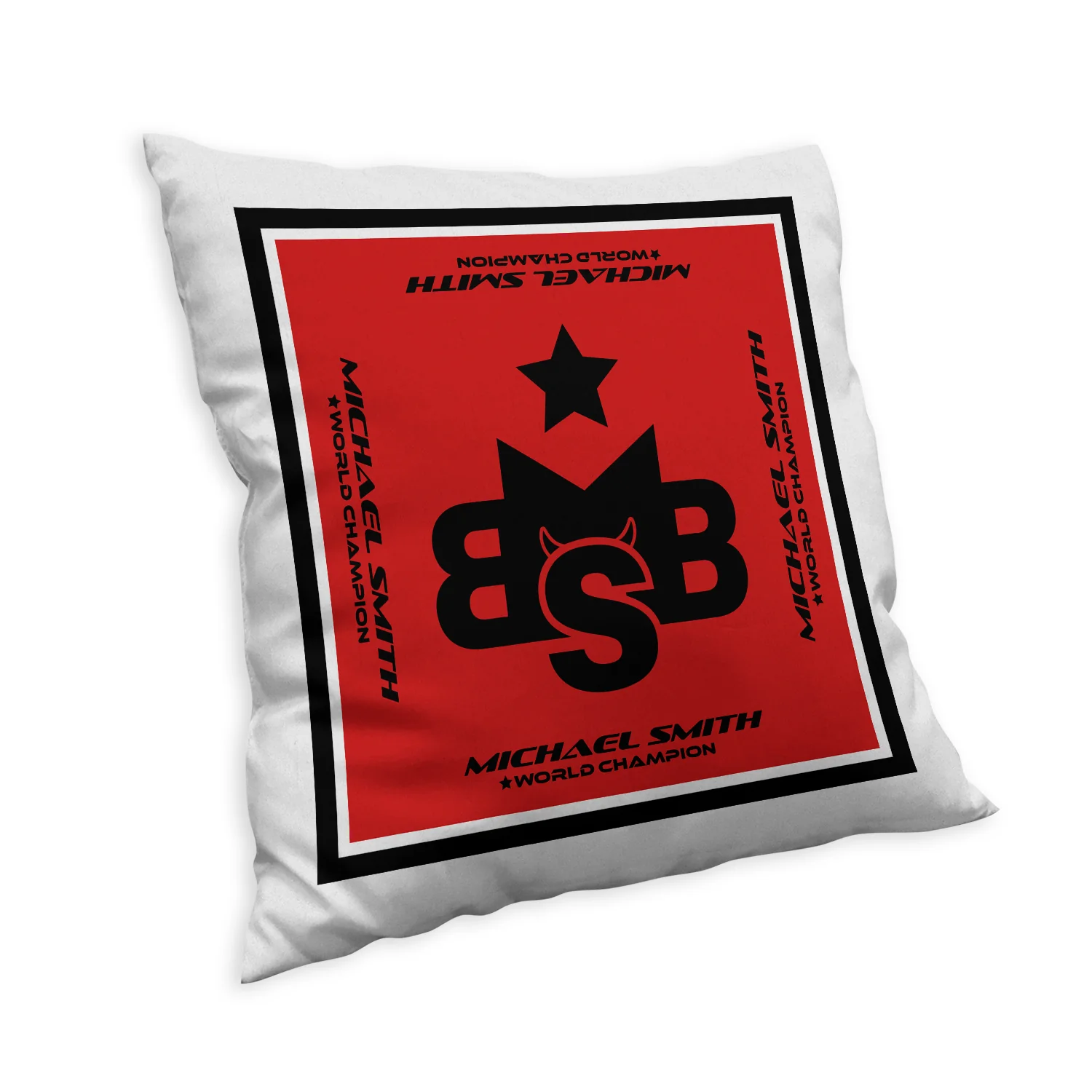 Michael Smith Logo Cushion