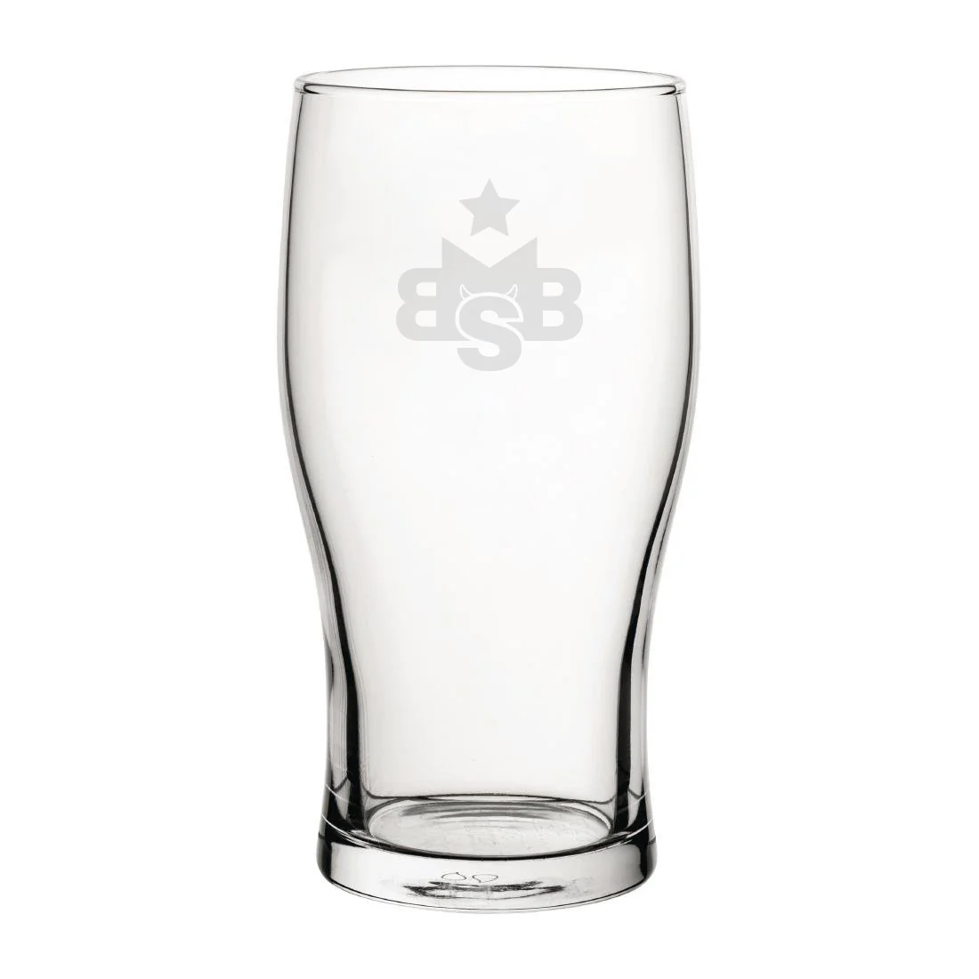 Michael Smith Logo Pint Glass