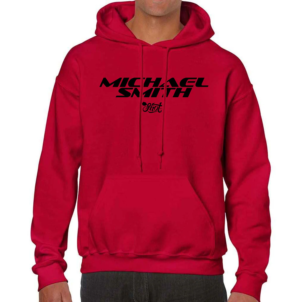 Michael Smith Red Hoodie 1