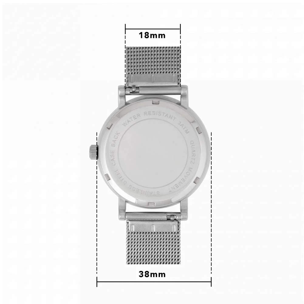 PDC Darts Watch Ladies Silver 38mm - Image 7