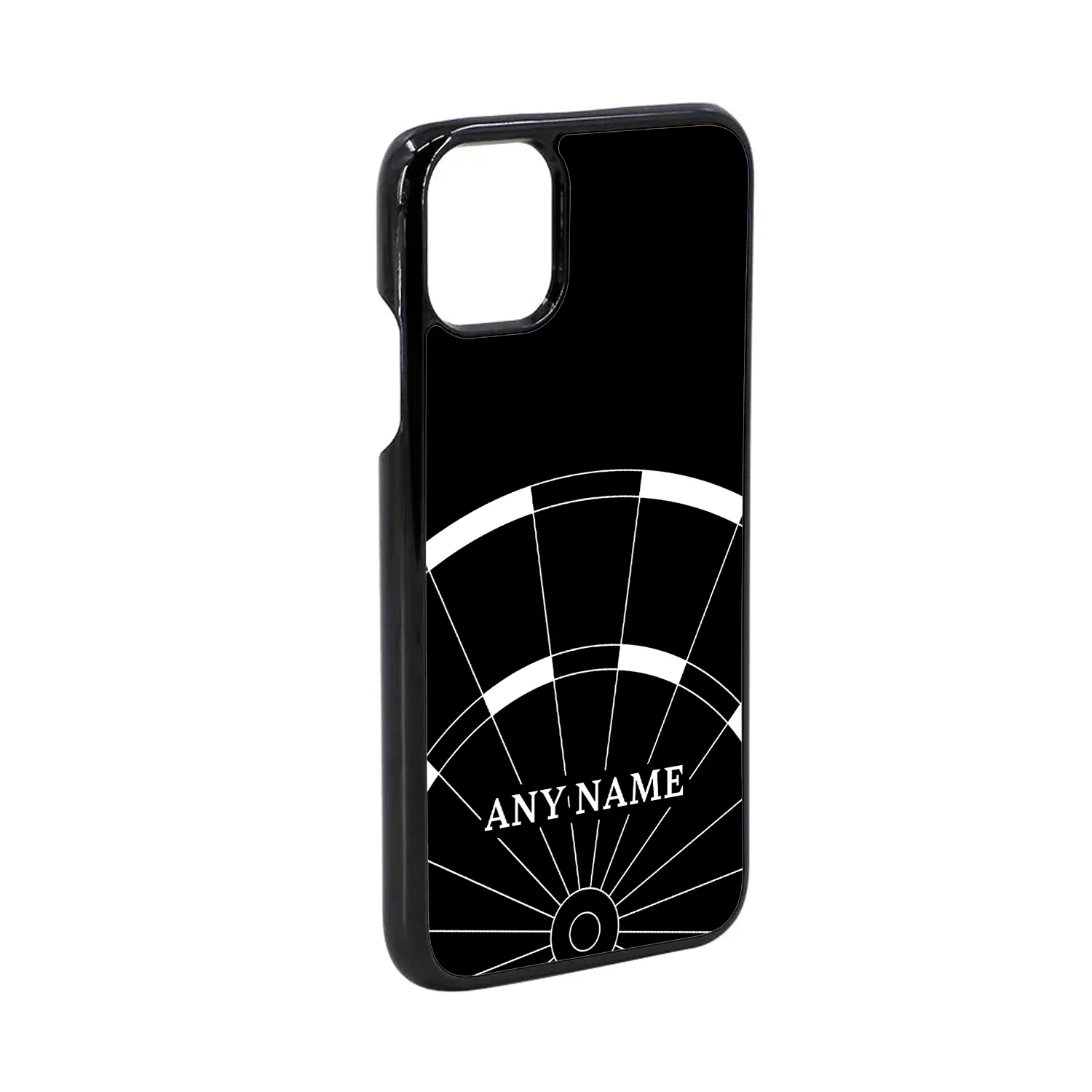 Personalised Black Dartboard Phone Case