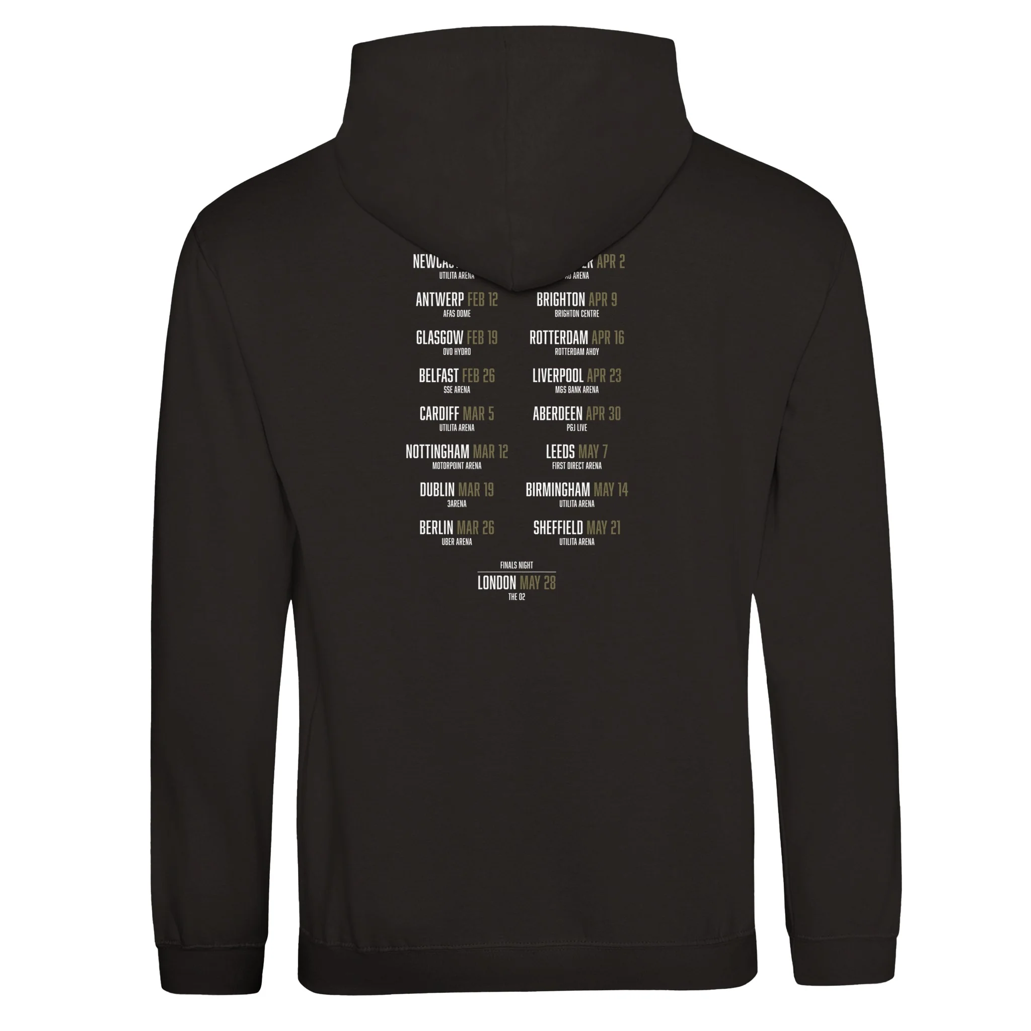 Premier League Darts 2026 Black Hoodie - Image 2