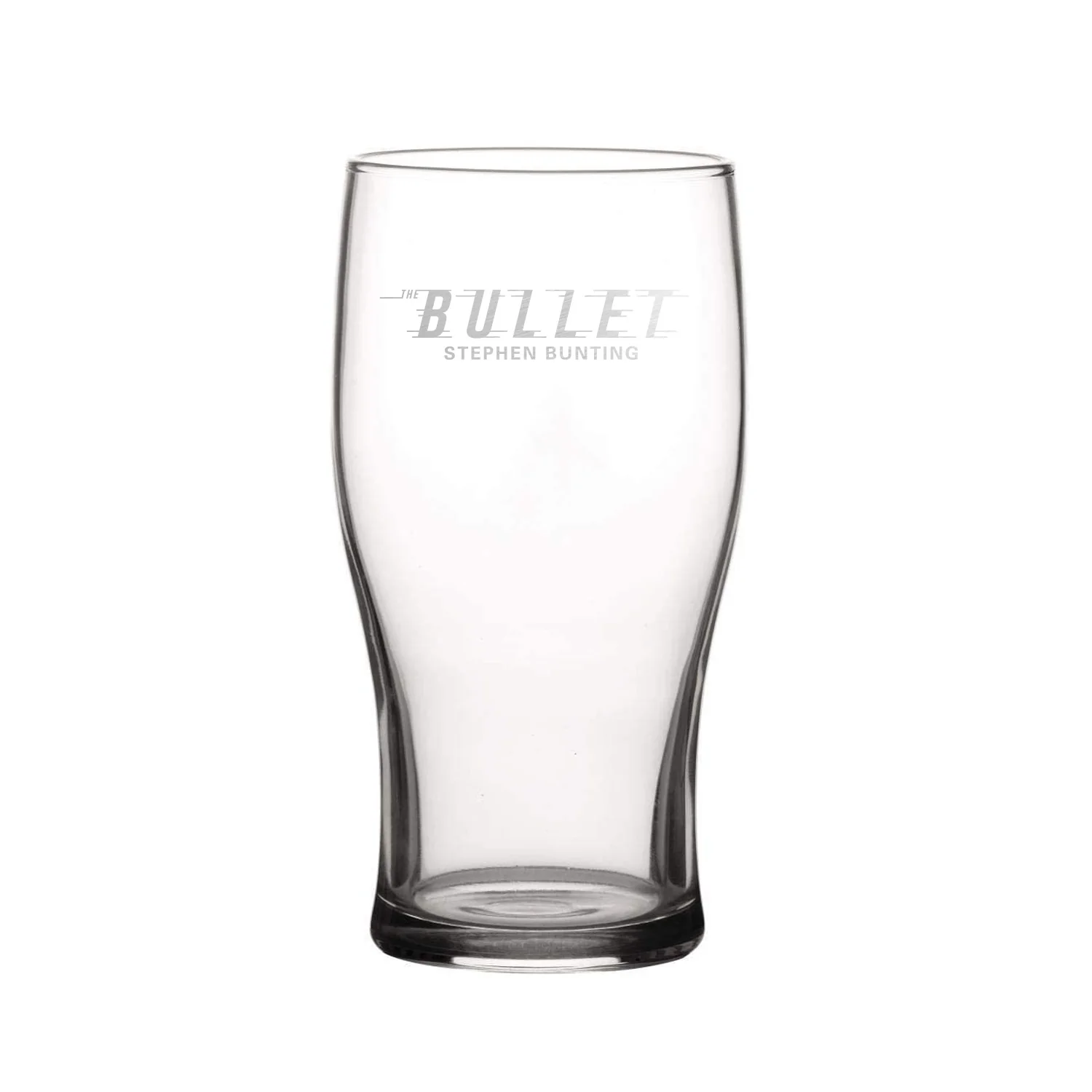 Stephen Bunting Logo Pint Glass