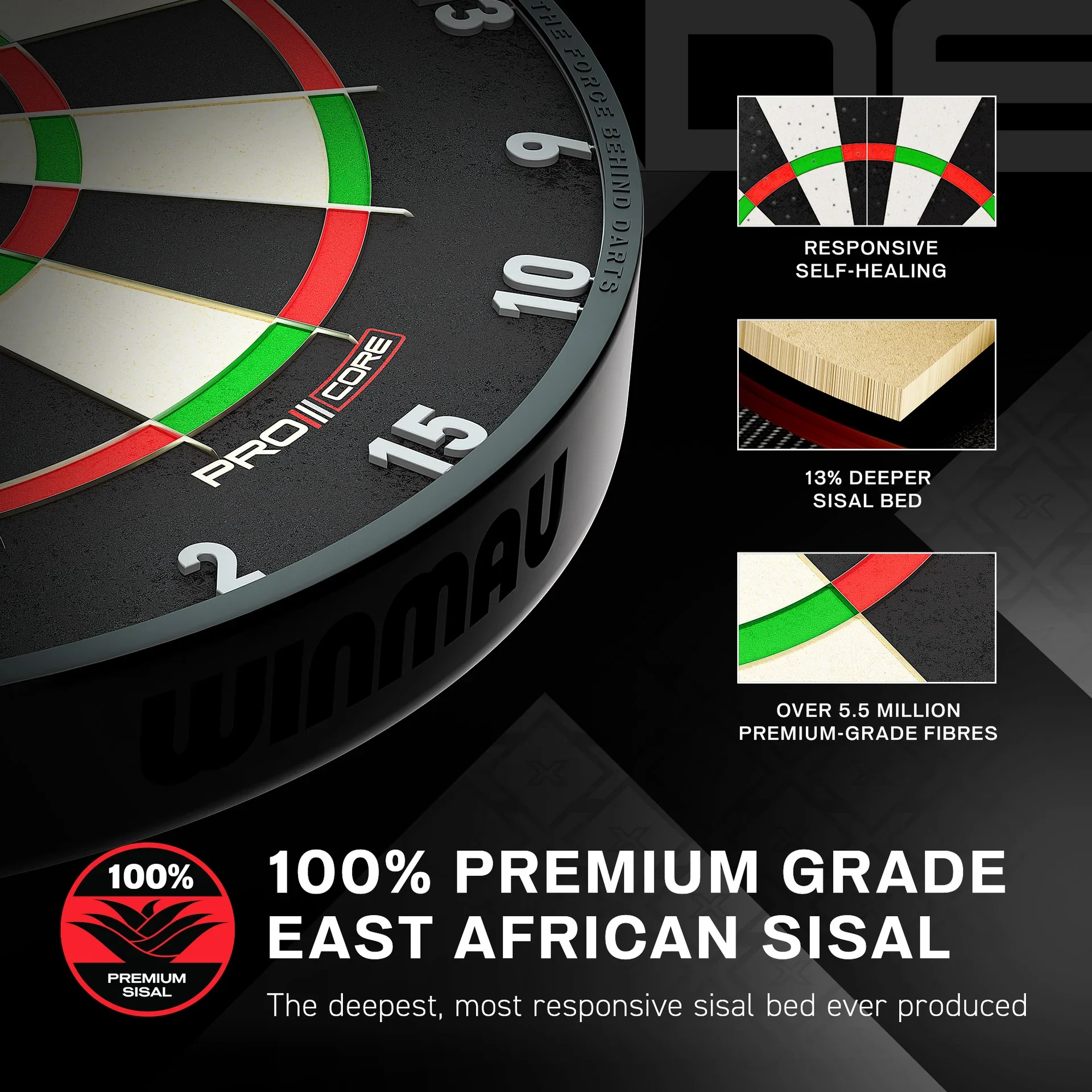 Winmau Blade X - Official PDC Dartboard - Image 3
