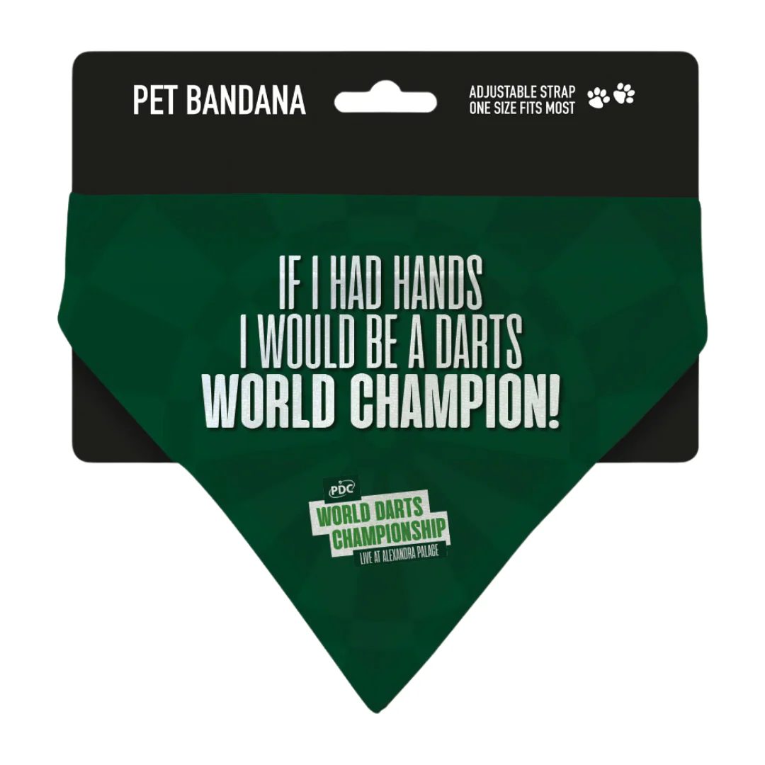 World Darts Championship Pet Bandana